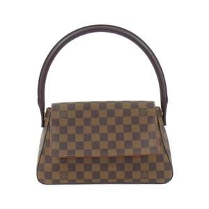 LOUIS VUITTON Authentic Brown Damier Mini Looping Shoulder Bag